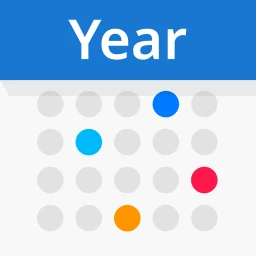 Icône de Year View Calendar